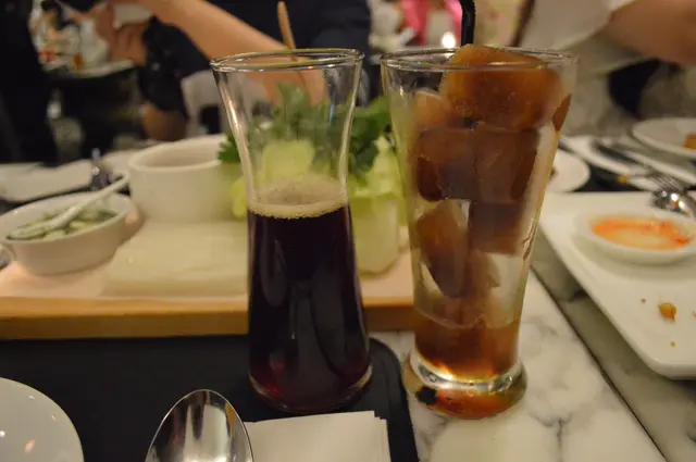 茶做冰底, 加入青檸, 好特別, 好解渴