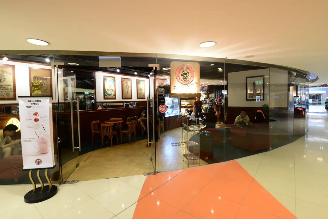 Pacific Coffee's Photo American Salad Coffee Shop Casual Drink in