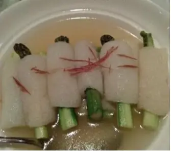 竹笙浸露笋很清新