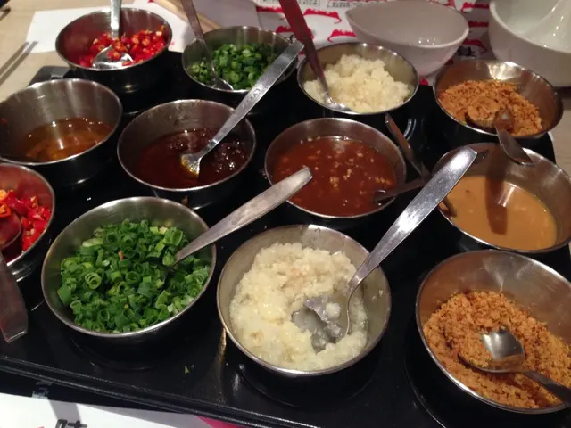 乾淨多選擇的醬料