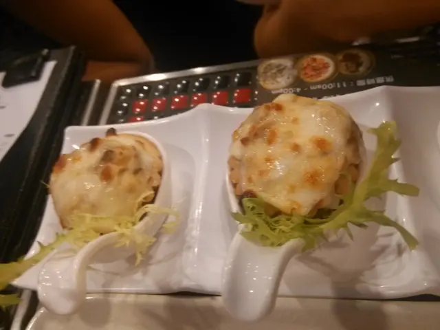 白汁芝士蘑菇雞批