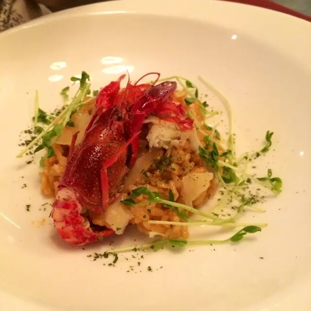 lobster risotto