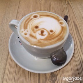 caramel latte coffe - Caffe Kenon in Causeway Bay 