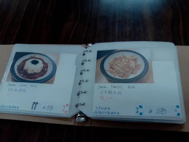 menu on rice choices
