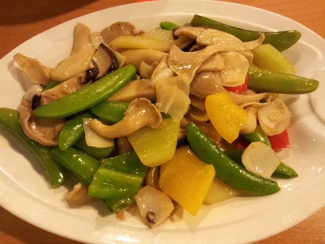 鮮百合什菌炒甜豆