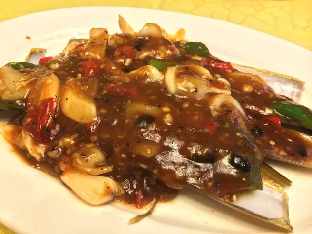 豉椒炒蟶子