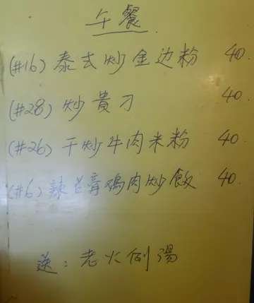 午餐，價錢唔算貴