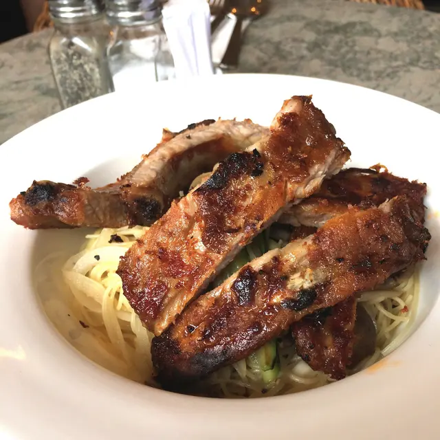 Baby Pork Rib w/ Angel Hair