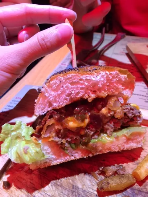 德州燒烤漢堡 ($83)