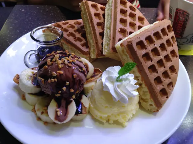 巧克力香蕉鬆餅