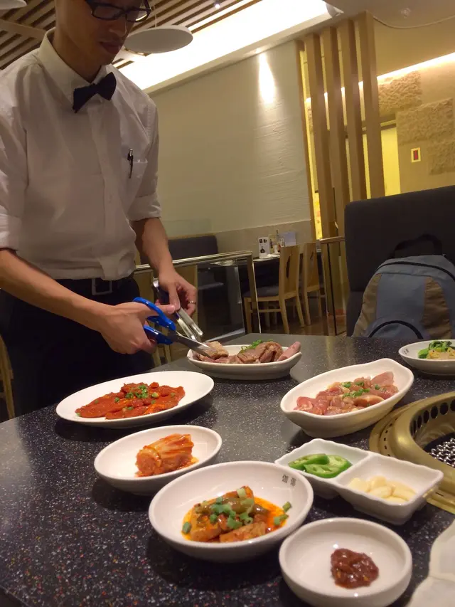 服務員態度殷勤