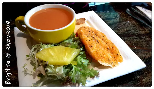 Tomato Soup & Salad