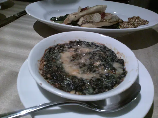 Actually, may I rename this to Milked Spinach Gratin