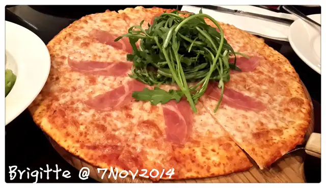 Parma Ham Tomato Pizza