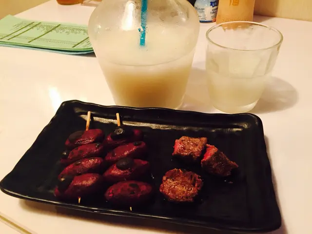 牛柳串,燒日式蕃薯,乳酸k short