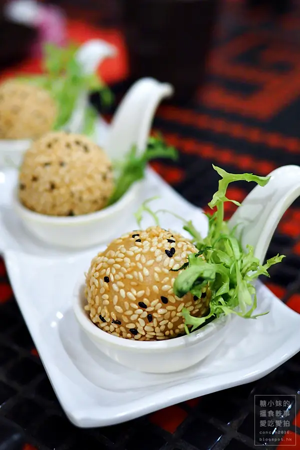 脆皮麥心小煎堆