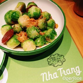 Cai Bruxen - Roasted Brussels Sprouts and Sausage - 沙田的芽莊越式料理