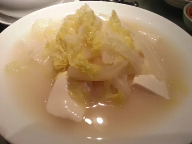 豆腐煮津白