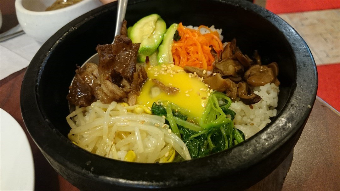 韩国杂菜饭图片