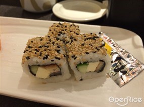 芝士鰻魚卷 - 杏花邨的元気寿司