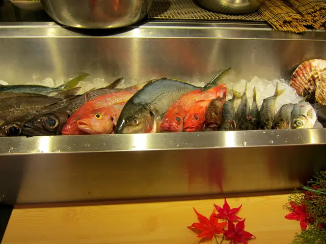 店中有放海鮮的地方