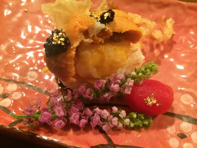 海膽毛蟹肉黃蛋天婦羅