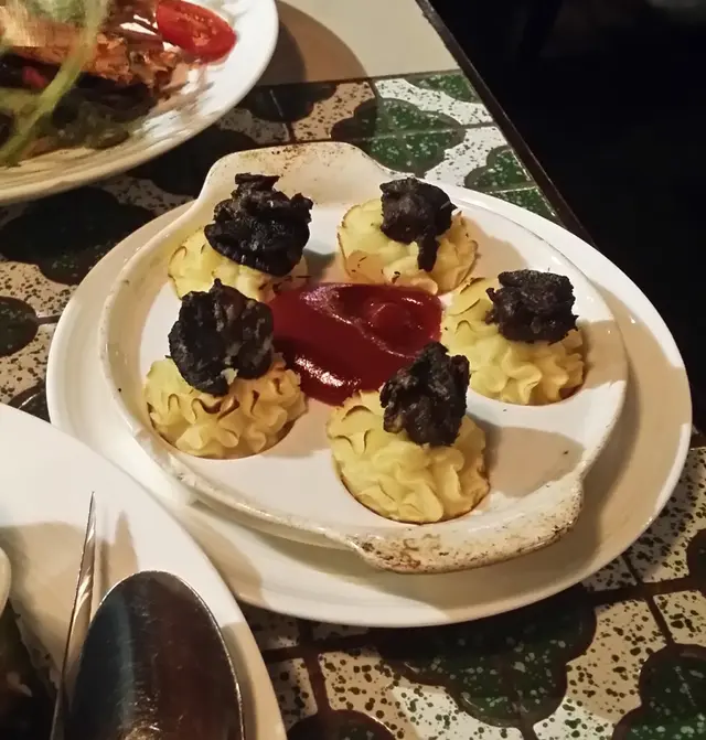 即磨薯蓉焗法國田螺