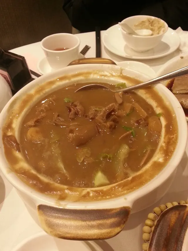 quite salty, meat is not tender enough