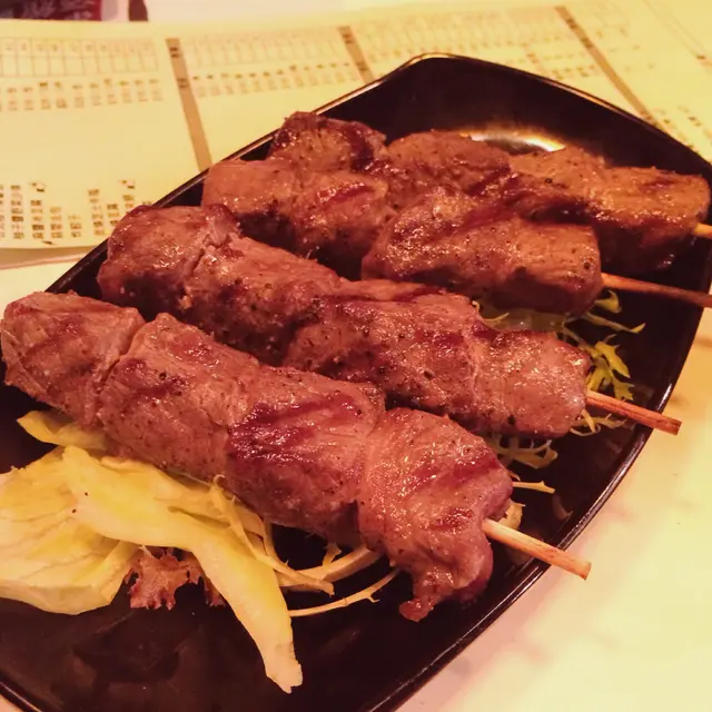 黑胡椒燒牛粒串