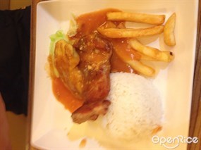 蒜蓉雞排薯菜飯 - 屯門的為食皇餐廳