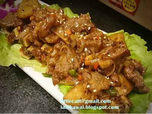 蜜餞土豆牛仔骨粒