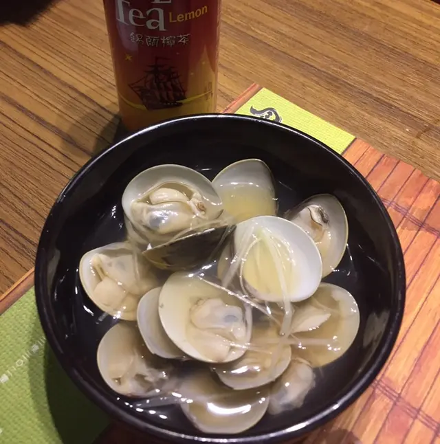清酒煮蜆