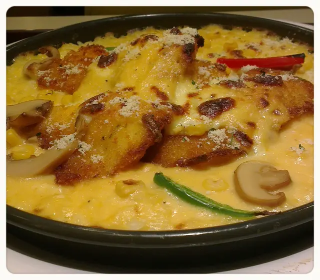 飯博士 白汁魚柳焗飯