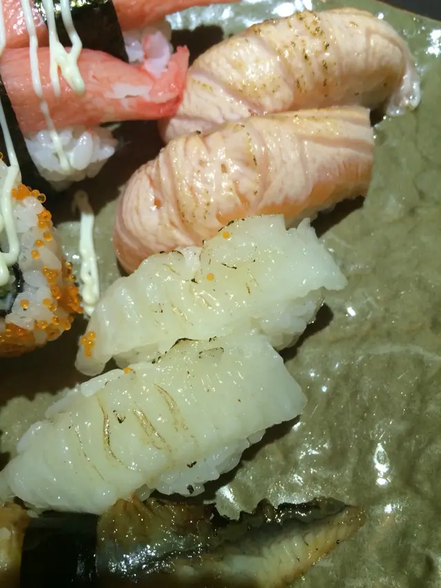 火灸比目魚壽司