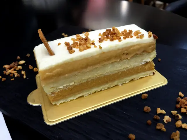 烤白朱古力海鹽蛋糕