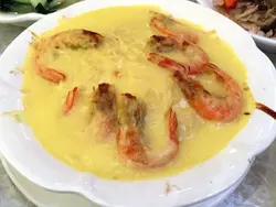 芝士中虾伊面