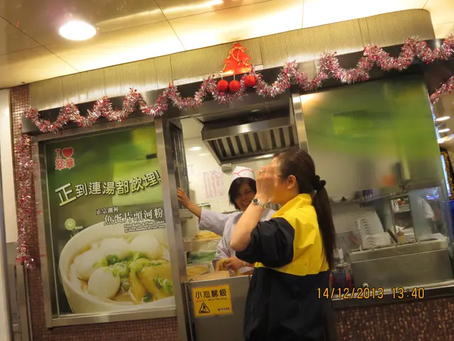 開揚式廚房,客人可看見