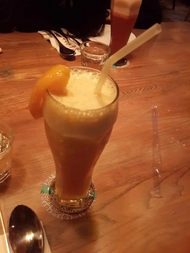 好香既水蜜桃，茶味都好重，好飲!!