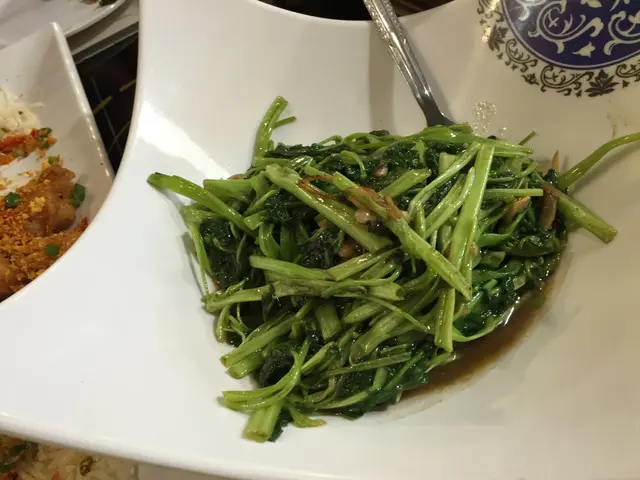蝦醬惹味,通菜新鮮夠嫩,好吃。