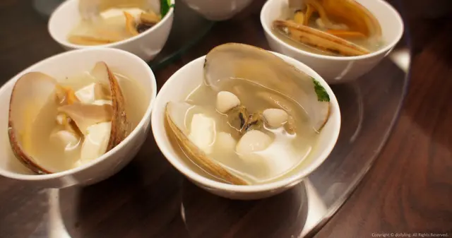 砂鍋什菌大蜆豆腐湯