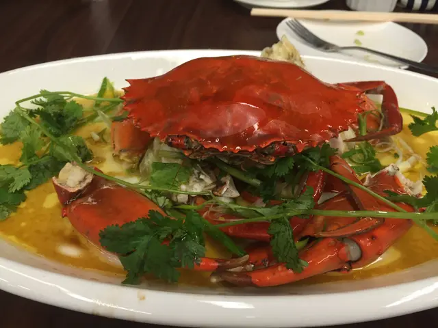 花雕蛋白蒸大肉蟹