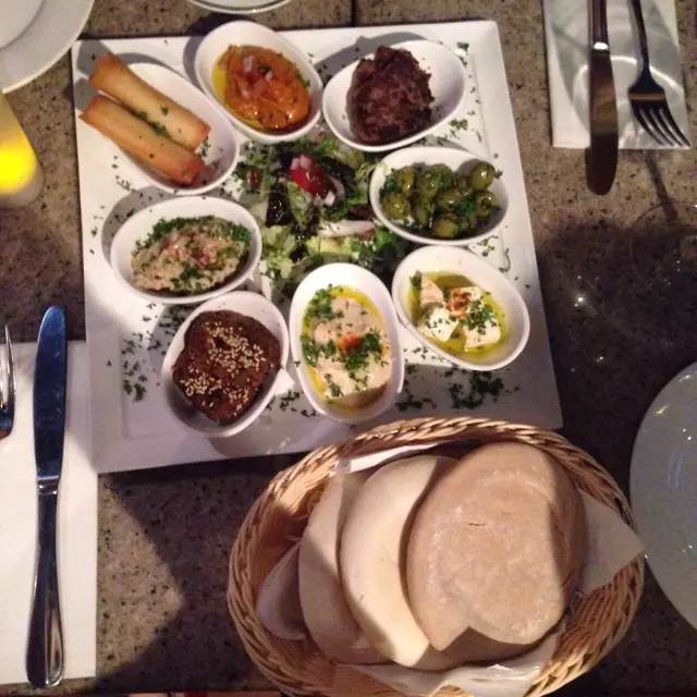 Egyptian Mezze Platter