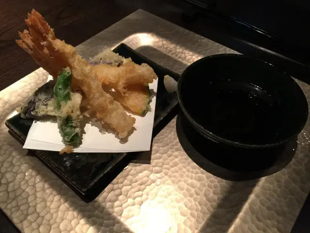 鮮蝦、日本蔬菜天婦羅