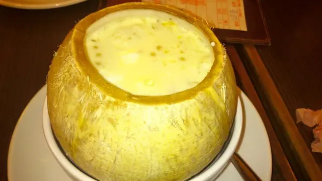 棟槤蓉加埋椰肉同蛋白係perfect match