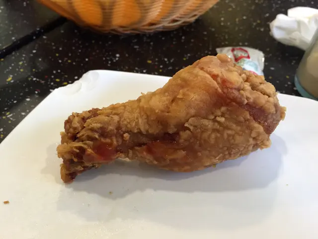 炸雞如果再熱d,會更好