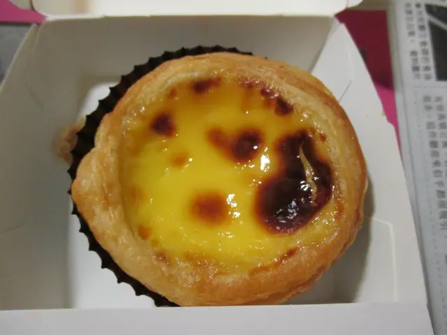 件葡撻好鬆軟。一口咬落去好滑。香味十足。