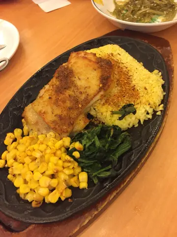 鐡板鸡扒饭