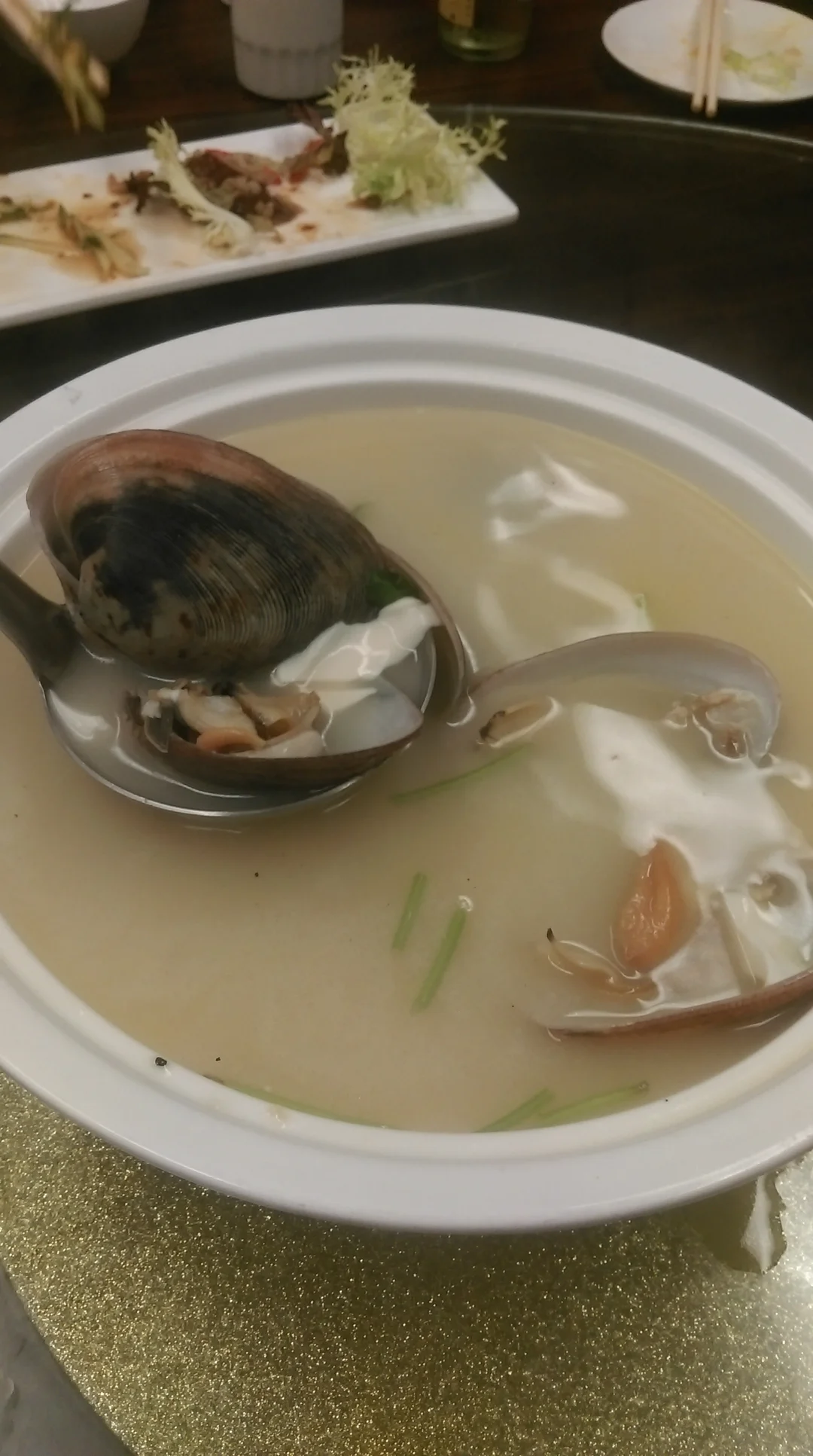 砂鍋大蜆豆腐湯