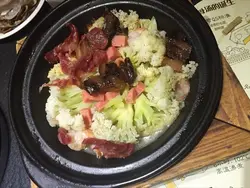 臘味蔬菜煲