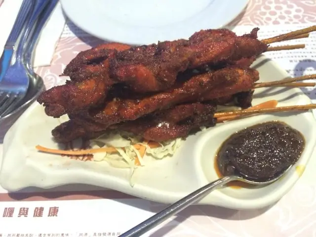 沙嗲牛肉串燒